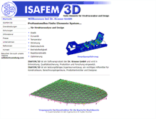 Tablet Screenshot of isafem.de